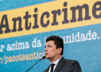 (Brasília - DF, 03/10/2019) Palavras do Ministro de Estado da Segurança Pública, Sérgio Moro.rFoto: Alan Santos/PR