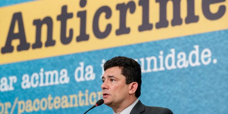 (Brasília - DF, 03/10/2019) Palavras do Ministro de Estado da Segurança Pública, Sérgio Moro.rFoto: Alan Santos/PR