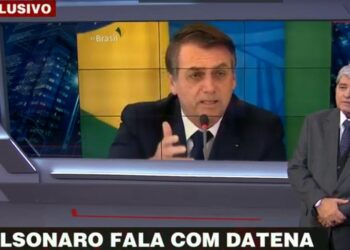 Bolsonaro conversou com Datena