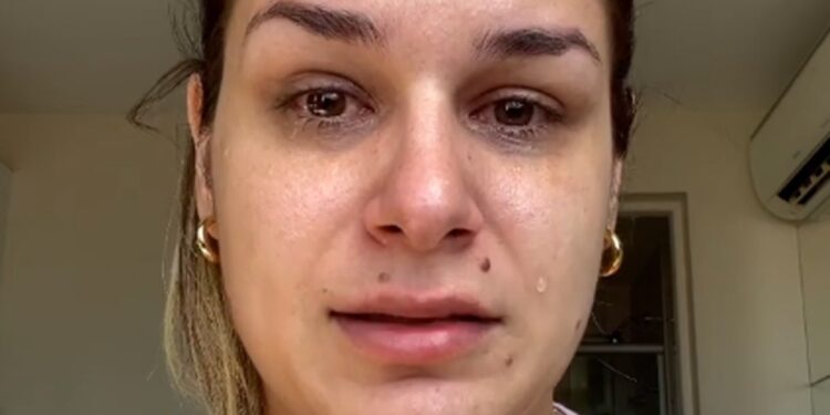 Pamella disse que além de estar com medo, não ficou satisfeita, mas acredita que Deus vai ajudá-la. Ela tem uma filha bebê junto com o DJ Ivis. Foto: Reprodução/Instagram