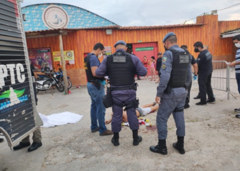 A vítima se desentendeu com uma dupla de homens que depois voltaram com arma e atiraram. Foto: Divulgação