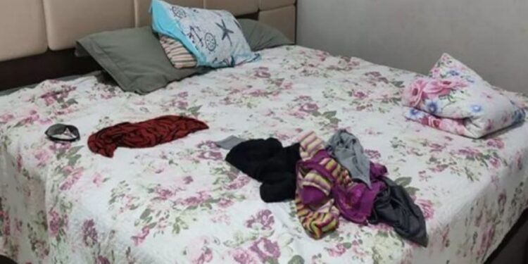 No meio da brincadeira, a menina dormiu e ninguém da casa conseguiu encontrá-la. Foto: Divulgação