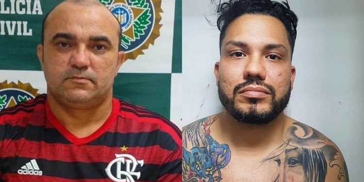 'Barriga' e 'Diego Islâmico' são conhecidos como os chefes do CV no Amazonas. Foto: Divulgação