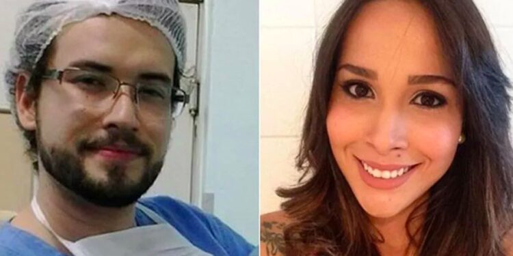 Beatriz tinha apenas 23 anos quando levou pancada do namorado, que é médico. Foto: Reprodução