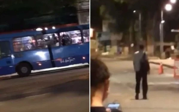 Homem não quis se estressar e simplesmente pegou sua mochila, juntou dinheiro e foi embora. Foto: Reprodução/Instagram