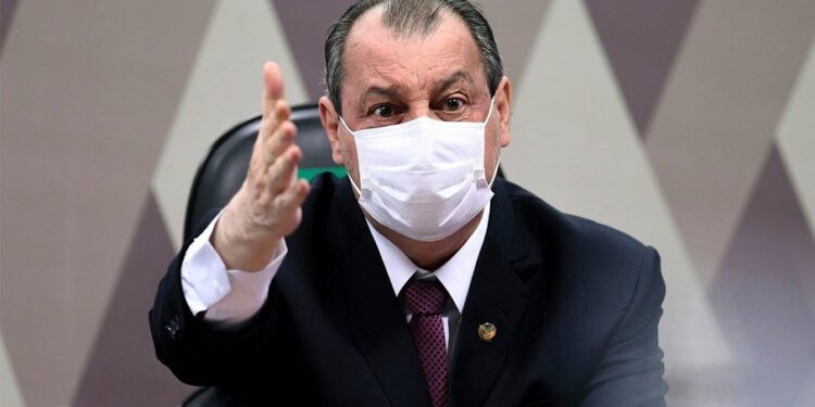 O presidente da CPI e o presidente trocaram várias farpas nesse final de semana. Foto: Agência Senado - Divulgação