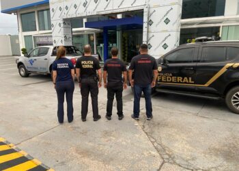 Operação acontece desde as primeiras horas da manhã em Manaus e simultaneamente também no estado de Mato Grosso. Foto: Divulgação