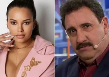 Ariadna detonou o apresentador nas redes sociais. Foto: Reprodução/Internet