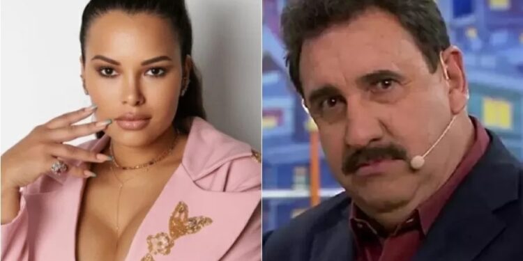 Ariadna detonou o apresentador nas redes sociais. Foto: Reprodução/Internet