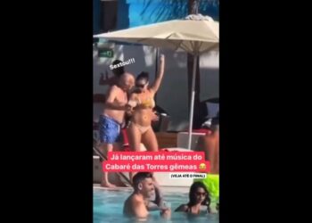 Homem não se importa com o que os vizinhos acham. Ele só quer curtir. Foto: Reprodução