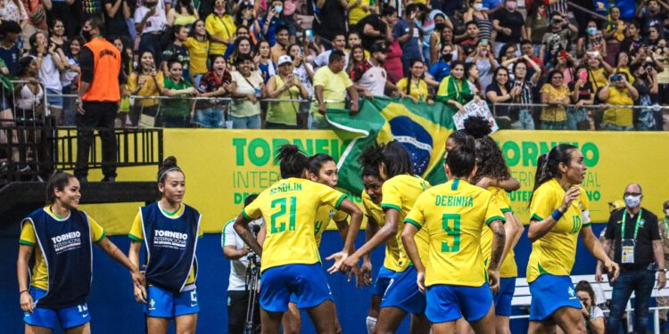 Brasil bateu o Chile por 2 a 0 na rodada final da competição. Foto: Milly Barreto/Faar - Divulgação