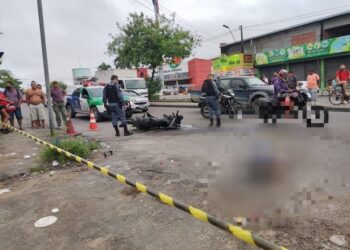 O crime foi na avenida Margarita, no bairro Nova Cidade, Zona Norte. Foto: Reprodução