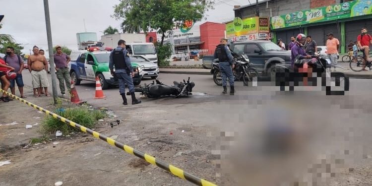 O crime foi na avenida Margarita, no bairro Nova Cidade, Zona Norte. Foto: Reprodução