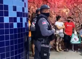 O homem foi levado ao SPA Galiléia, mas teve que ser transferido ao João Lúcio. Foto: Reprodução