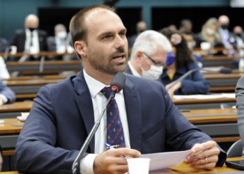 Eduardo incluiu no texto permissão para que o proprietário de uma arma de fogo que não conseguir renovar o registro seja considerado 'fiel depositário'. Foto: Reprodução/Internet