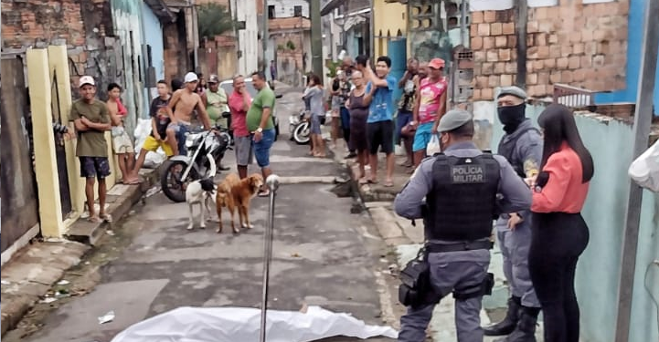 O homem, antes de morrer, disse que se chamava "Maikon" e era morador do São José. Foto: Divulgação