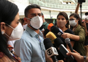 Essa é a segunda vez que o prefeito pega a doença. Foto: Antônio Pereira/Semcom