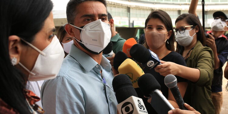 Essa é a segunda vez que o prefeito pega a doença. Foto: Antônio Pereira/Semcom