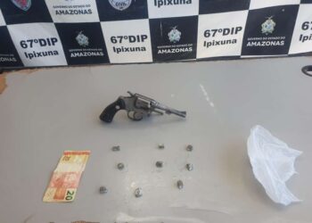 Trio atuava no comércio de entorpecentes no município de Ipixuna. Foto: Divulgação/PMAM