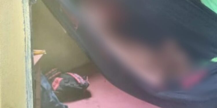 O homem foi encontrado já sem vida no local. Foto: Divulgação