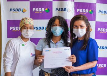 Primeira aula foi  realizada no último sábado (8), no bairro Novo Aleixo, Zona Norte. Foto: João Neto / Assessoria PSDB-AM