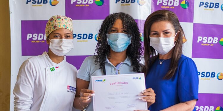 Primeira aula foi  realizada no último sábado (8), no bairro Novo Aleixo, Zona Norte. Foto: João Neto / Assessoria PSDB-AM