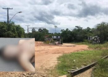 Corpo foi encontrado sem identificação e se encontra no IML. Foto: Divulgação