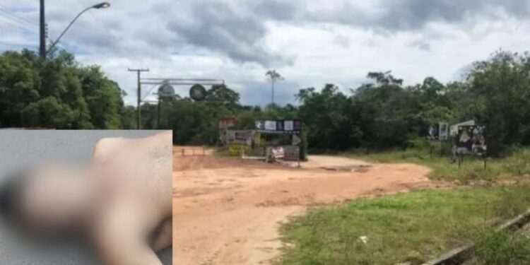 Corpo foi encontrado sem identificação e se encontra no IML. Foto: Divulgação