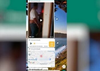 Garoto conseguiu gravar tudo e enviou para a polícia. Foto: Divulgação