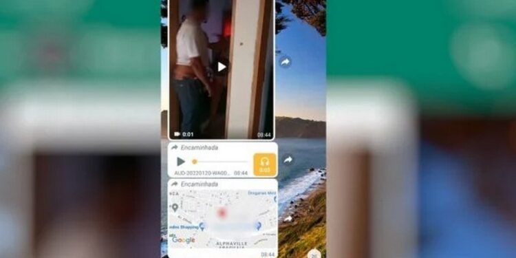 Garoto conseguiu gravar tudo e enviou para a polícia. Foto: Divulgação