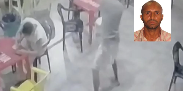 O crime foi filmado e visto por várias pessoas. Foto: Reprodução