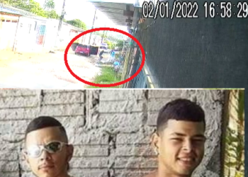 Os irmãos estavam em frente de casa quando o crime aconteceu. Foto: Reprodução