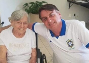 A mãe de Jair Bolsonaro morava no interior de São Paulo. Foto: Reprodução