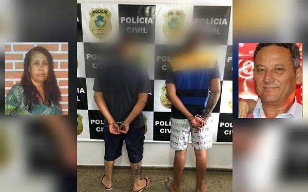 Corpos foram encontrados pela polícia e os filhos foram presos em seguida. Foto: Reprodução