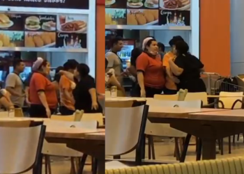 Barraco ocorreu na noite desta quarta-feira (26). Foto: Reprodução