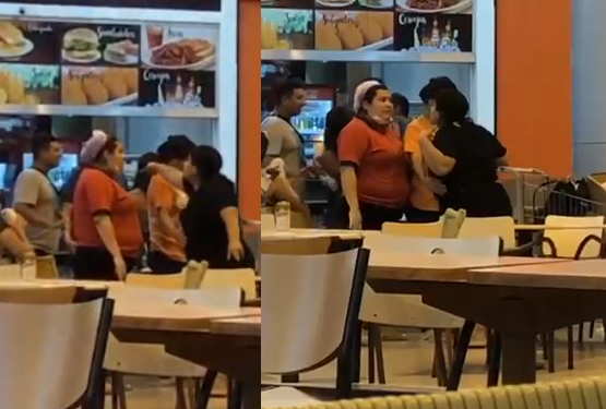 Barraco ocorreu na noite desta quarta-feira (26). Foto: Reprodução