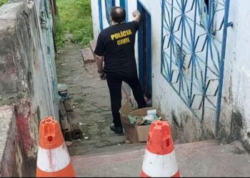 Ao ser constatado a morte o IML foi acionado. Foto: Reprodução