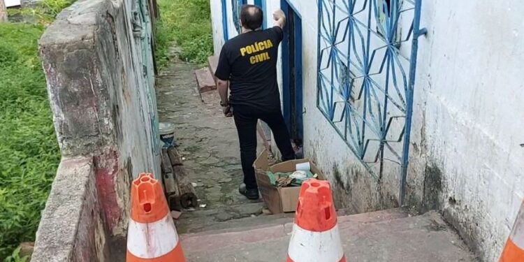 Ao ser constatado a morte o IML foi acionado. Foto: Reprodução