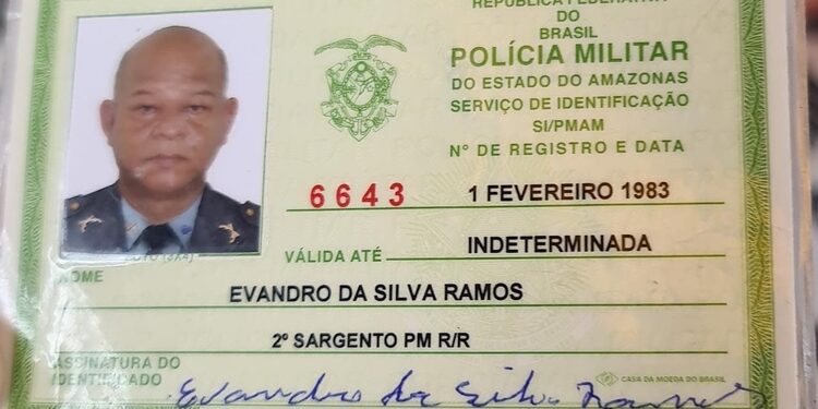 Sargento não resistiu ao ferimento. Foto: Reprodução
