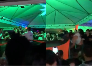 O show foi em Angra dos Reis. Foto: Reprodução