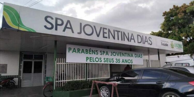 Homem foi levado ao SPA Joventina Dias, mas não resistiu. Foto: Divulgação/SES-AM