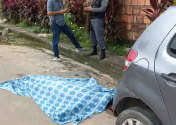 O homem levou quatro facadas, sendo duas na perna. Foto: Reprodução