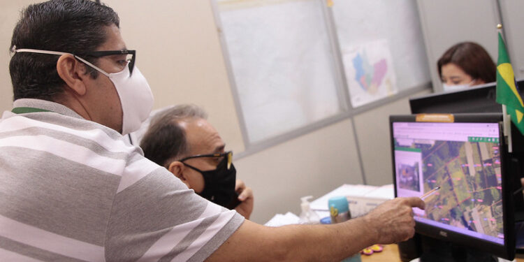 Manaus teve a geração de 17.511 empregos diretos somente na construção civil em 2021. Foto: Marinho Ramos/Semcom