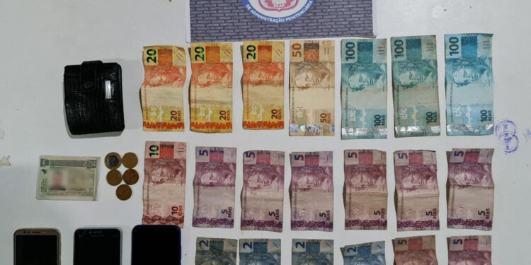 Câmeras de segurança do presídio filmaram momento da ação criminosa. Foto: Divulgação/Seap