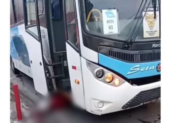 O homem morreu na hora. Foto: Reprodução