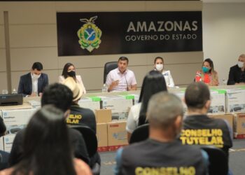 O Governo do Amazonas fez o repasse dos equipamentos por meio da Secretaria de Justiça, Direitos Humanos e Cidadania (Sejusc). Foto: Diego Peres/Secom