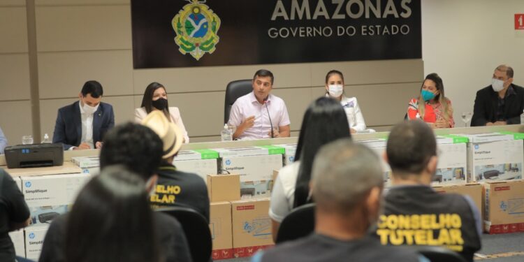 O Governo do Amazonas fez o repasse dos equipamentos por meio da Secretaria de Justiça, Direitos Humanos e Cidadania (Sejusc). Foto: Diego Peres/Secom