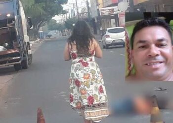 Arselino não conseguiu se pendurar e acabou sendo atropelado. Foto: Reprodução