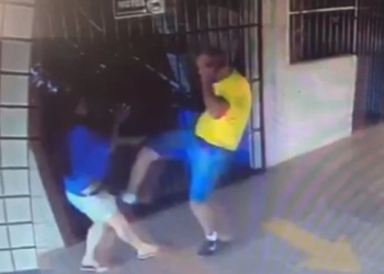 Homem conseguiu fugir após o crime. Foto: Reprodução