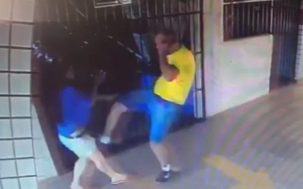 Homem conseguiu fugir após o crime. Foto: Reprodução